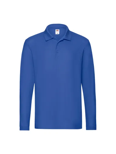 Fruit of the Loom Majica dugi rukav polo fol, Plava