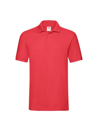 Fruit of the Loom Majica kratki rukav polo, Crvena
