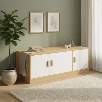 Giga Komoda Videa, 100cm, Bijela