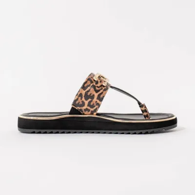 Aldo Ženske japanke Leopard, Šarene