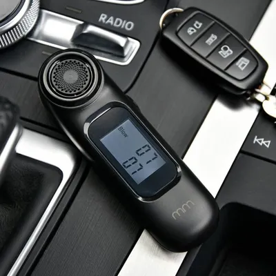 Digitalni Alkohol tester, Crni