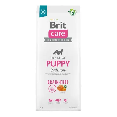 BRIT Care Puppy Skin&Coat bez žitarica s lososom, vreća od 12 kg