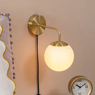 Atmosfera Zidna Lampa Dris D15 190664, Zlatne boje