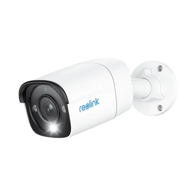 Reolink Ip Kamera Serija P340, 4k, Zunanja, 12mp, Noćni Vid U Boji, Bullet, Poe, Bijela