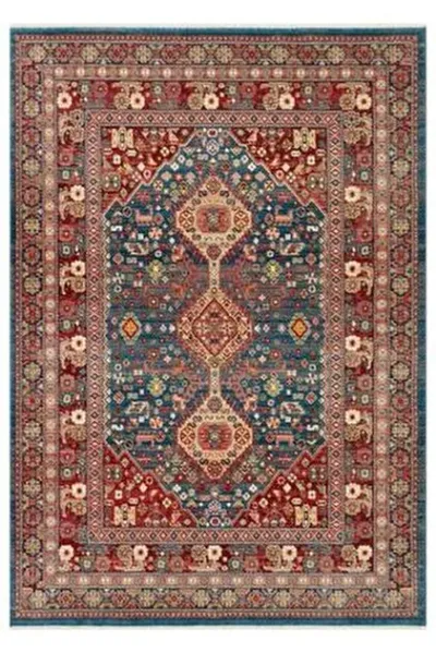 Tepih KYB 05, 120x180 cm, Tamno Plavi-Crveni
