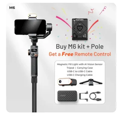 Hohem Stabilizator iSteady M6 Kit, Crni