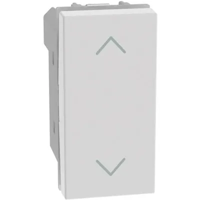 Bticino Taster za roletne YW4037N, 1M, 10A, Bijeli