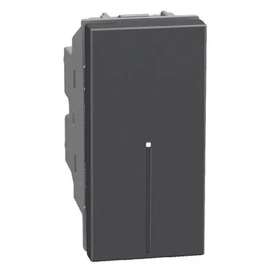 Bticino Ax prekidač Light Now YD4051A, 1M, 10A, Crni
