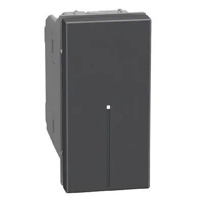 Bticino Ax prekidač Light Now YD4054, 1M, 10A, Crni