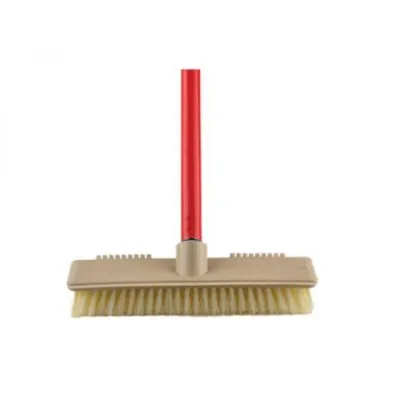 Fora Četka za ribanje plastična Sudomat, Štap 120 cm, Crvena