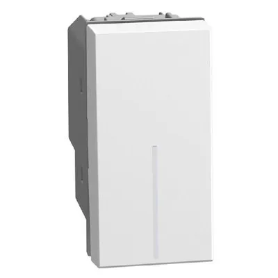Bticino Krizni prekidač Light Now YW4004, 1M, 10A, Bijeli