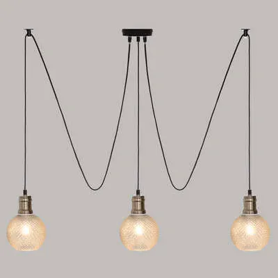 Atmosfera Luster Elio BLK MET PDNT  D31 181935A, Hrom
