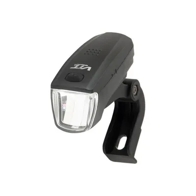 Vitcomp Lampa prednja 1 LED, Crna