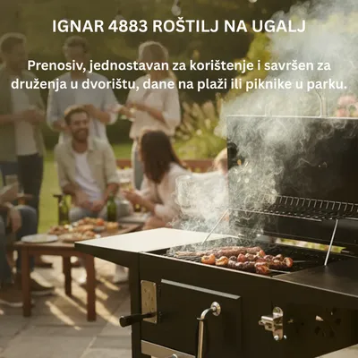 Giga Roštilj na ugalj Ignar 4883
