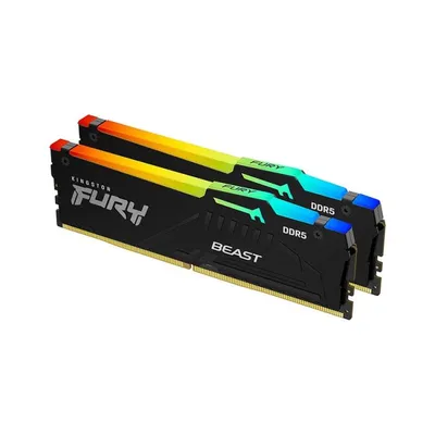 Kingston RAM memorija Fury Beast KF560C30BBEAK2-64, DDR5 64GB (2x32GB), 6000MHz