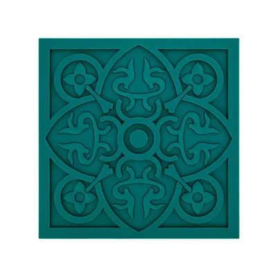 Images d'Orient Silikonski podmetač za topl, 18cm, Zelena