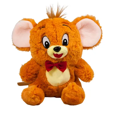 Amek Jerry miš sa vrpcom 22 cm, Smeđi