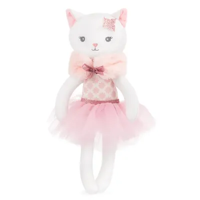 Amek Lolly Puffs Kitty sa suknjom 32 cm, Roza
