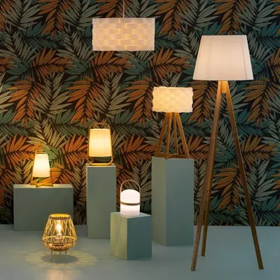 ATMOSPHERA Podna lampa Bahi v.160 cm, Bijela