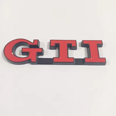 ASY Pastični natpis GTI VW, Crveni