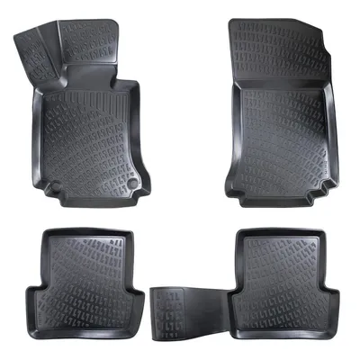 Tipske gumene auto patosnice Mercedes C W204 2007-2014, 3D, Duboke