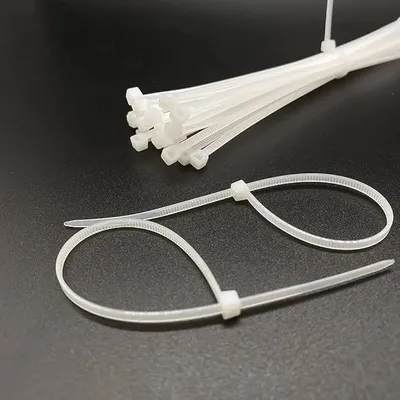 ASY Plastične stege, 2.5X100mm, 100/1, Bijele