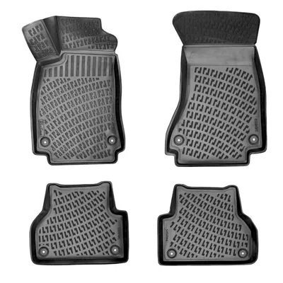 Tipske gumene auto patosnice Audi A4 B9 16, 3D, Duboke