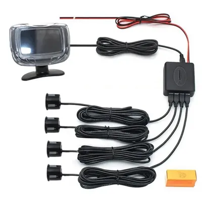 Led parking senzori ASY, Sa displejem, Zadnji, 4/1, Crni