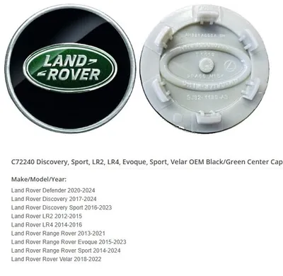 ASY Čep za alumunujumsku felgu Land Rover, 62/48mm
