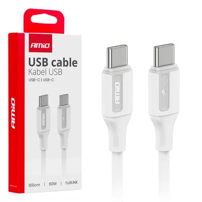 Kabal za telefon, USB C-C, 60W, 100cm