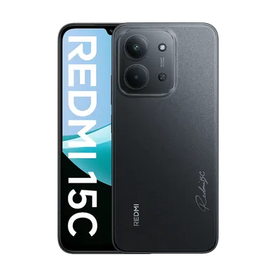 Xiaomi Mobitel Redmi 15C, Dual Sim, 6GB, 128GB, Crni