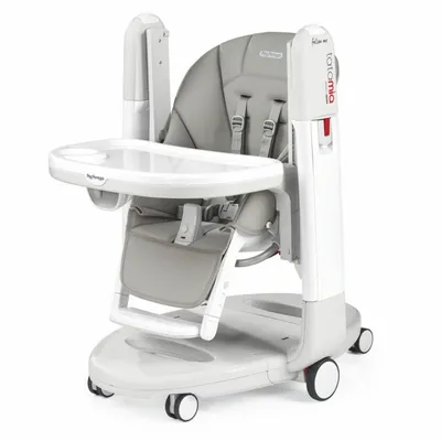 PEG PEREGO Hranilica / ljuljačka Tatamia Follow Me, Siva