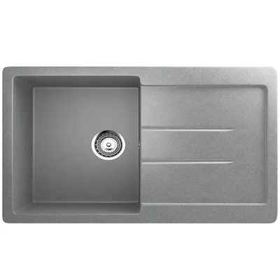Valterra Granitna sudopera V507, 770 x 500 mm, Siva