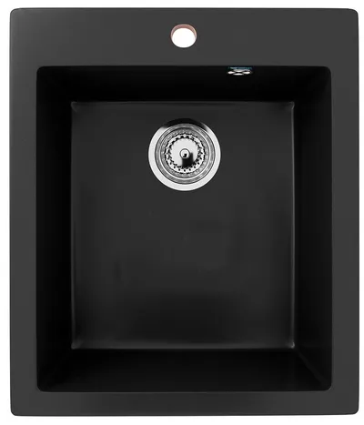 Valterra Granitna sudopera V404, 420 x 500 mm, Crna
