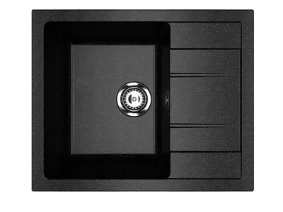 Valterra Granitna sudopera V607 650 x 500 mm, Crna