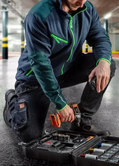 Neo Radna Jakna od flisa Cordura 81-506, Teget