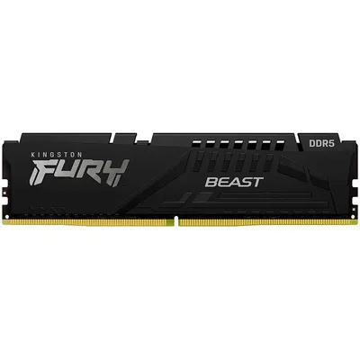 Kingston RAM Fury beast black, 16GB, DDR5 6000MT/s, CL30, EXPO