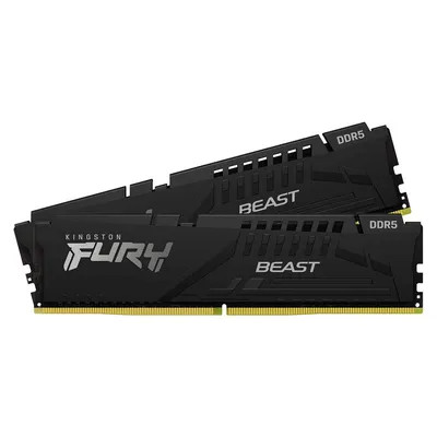Kingston RAM Fury beast, 32GB (2x16GB), DDR5 6000MHz, CL36, EXPO, XMP