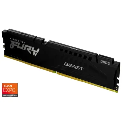 Kingston RAM Fury beast, 32GB, DDR5 5600MHz, EXPO