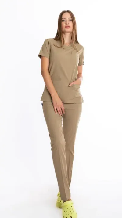 Medical House Ženske pantalone Fine-flex, Bež