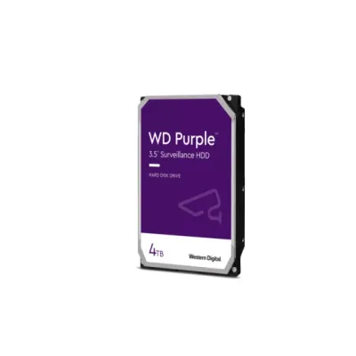 Western Digital HDD disk Purple, 4 TB, SATA 3, 256 MB