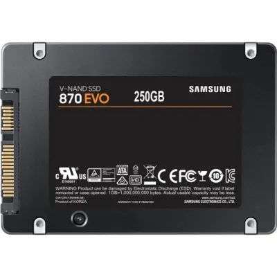Samsung SSD disk 870 EVO, 250 GB, 2,5", SATA 3