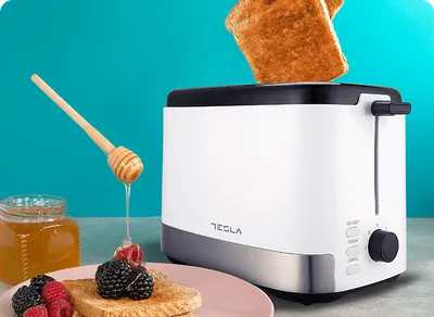 Tesla Toster TS300BWX, 800W, Crni