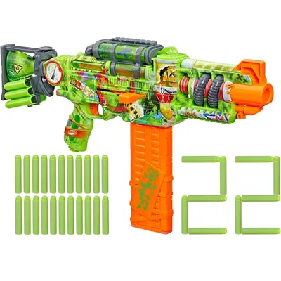 Nerf Blaster sa spužvastim mecima Zombie Corrupter F8962, Zeleni