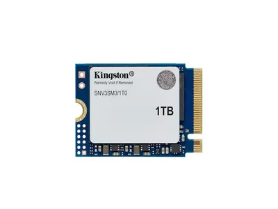 Kingston SSD disk NV3, 1 TB, M.2 2230, PCIe Gen 4.0x4, NVMe, 6000 MB/s, 4000 MB/s