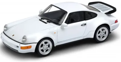 Igračka automobil Porsche 911 Turbo 24023,1:24, Bijeli