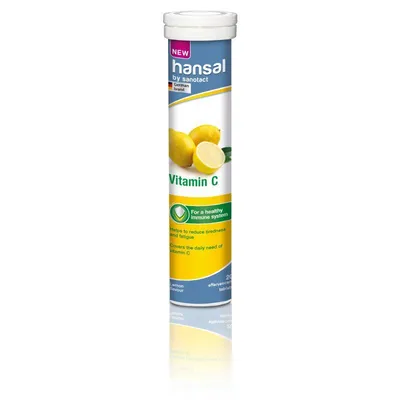 Hansal Vitamin C šumeće tablete, 82g