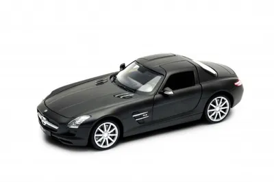Igračka automobil Mercedes Benz SLS AMG 24025, 1:24, Crni