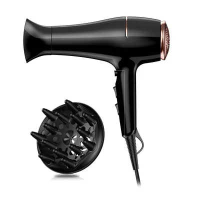 Elit Fen za kosu HT-2320 Ionic, 2200W, Crni