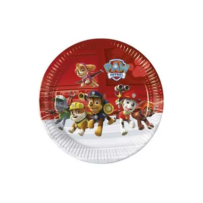 Tomo Šped Papirni tanjuri Paw Patrol 23cm, 8/1 89774